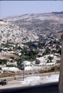 Gei Hinom, looking south from Ir David toward Beit-Lekhem